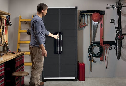 XL Pro Black Storage Cabinet - Keter