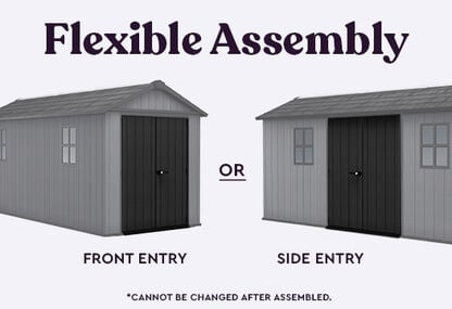 Large Sheds -  Newton Plus Shed 7.5 x 15ft - Keter US