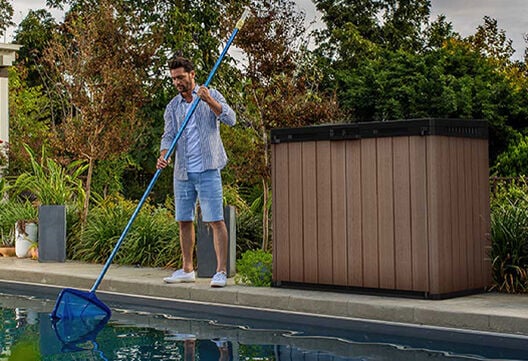 Store It Out Darwin 1150L Storage Box - Brown