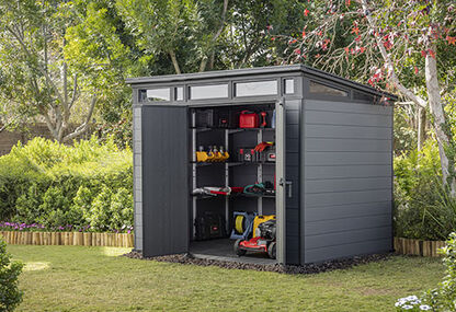 Black Shelf Kit 40 for Storage Sheds - Keter US