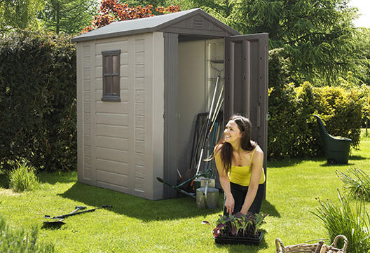 Factor Shed 6x4ft - Brown