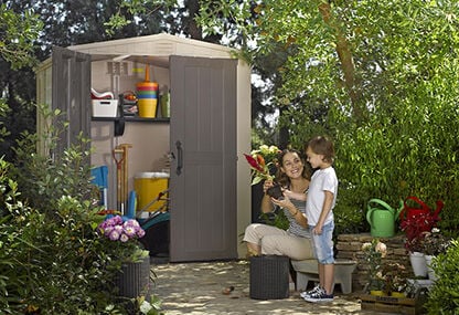 Factor Shed 6x6ft - Brown