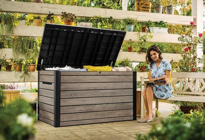 Signature 870L Storage Box - Ashwood Brown