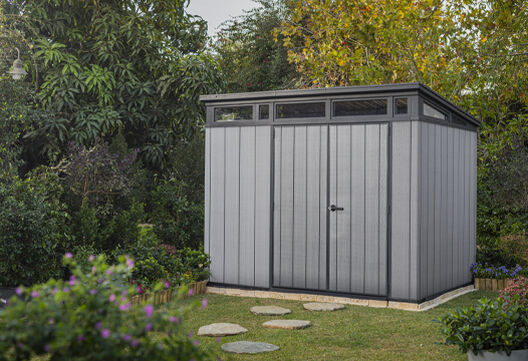Artisan 2.0 Shed 9x7ft - Grey - 