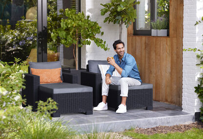 California Balcony Deluxe set - Grey