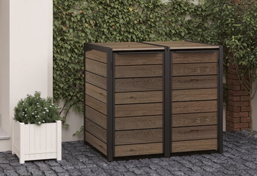 240L Bin Hideaway - Walnut Brown