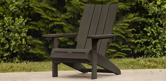 Modern Brown Outdoor Adirondack Chair - Keter US