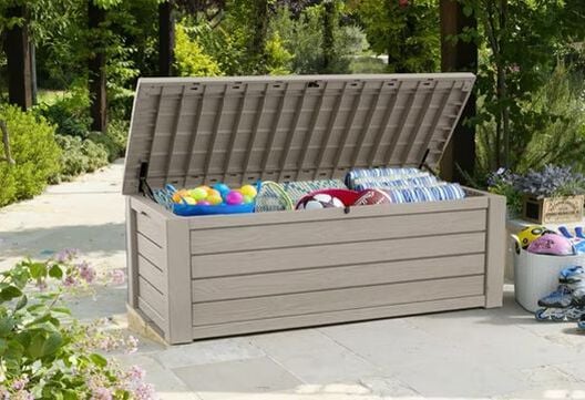 150 Gallon Outdoor Storage Box Westwood Beige - Keter US