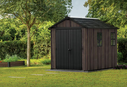 Signature Apex Shed 7.5x9ft - Rosewood