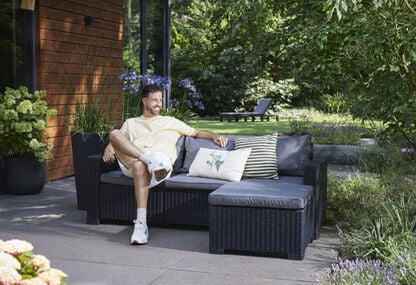 California 3 Seater Chaise Longue Mini