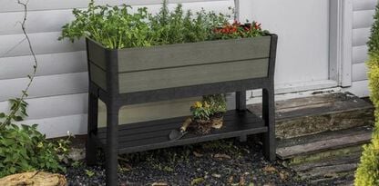Darwin 29 Gallon Elevated Garden Bed - Green - Keter US