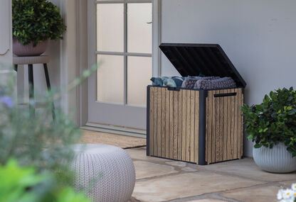 Signature 113L Storage Box - Ashwood Brown