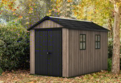 Signature Apex Shed 7.5x11ft - Ashwood Brown