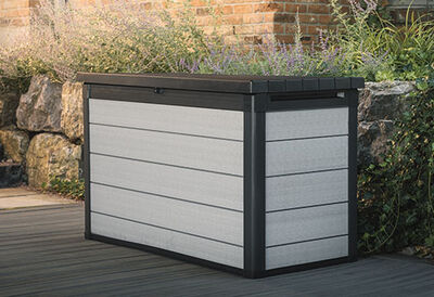 Denali Grey 200 Gallon Storage Deck Box - Keter US