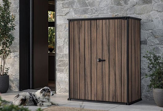 Signature 1400L High Store Storage Cabinet - Rosewood