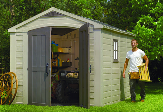 Factor Shed 8x11ft-Brown