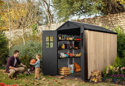 Darwin Carolina Shed 6x8ft - 
