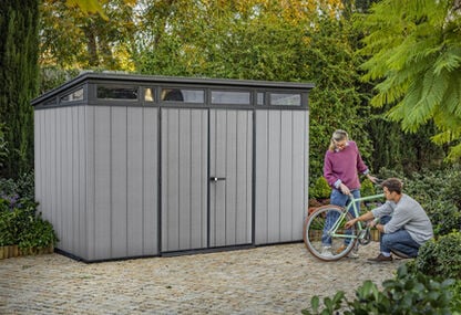 Artisan 2.0 Shed 11x7ft - Grey - 