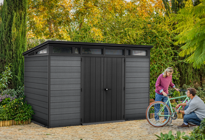 Cortina Shed 11x7ft - Grey.