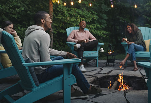 Alpine Teal Outdoor Adirondack Chair - Keter