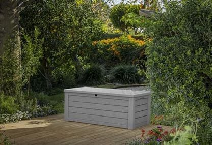 150 Gallon Outdoor Storage Box Westwood Light Gray - Keter US