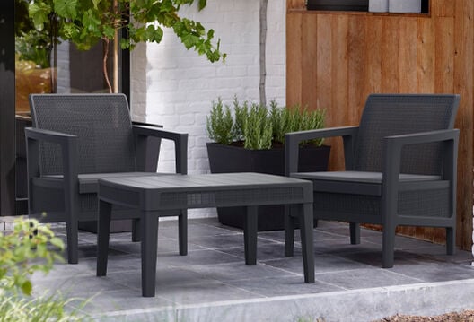 Atlas Linea Balcony Set - Graphite