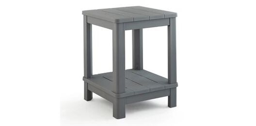 Deluxe Grey Outdoor Adirondack Side Table - Keter US