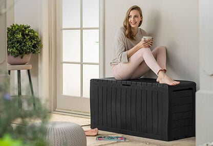 Marvel Plus 270L Aufbewahrungsbox  - Graphit