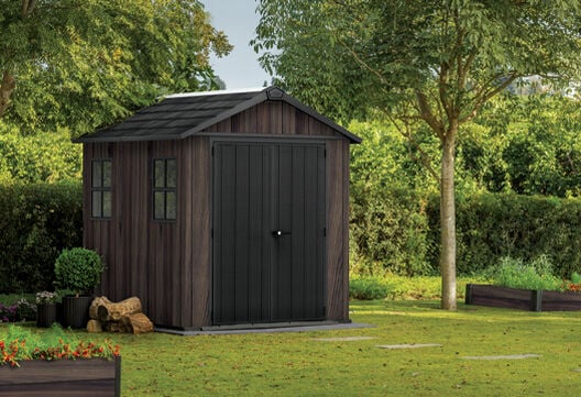 Signature Apex Shed 7x7.5ft - Rosewood