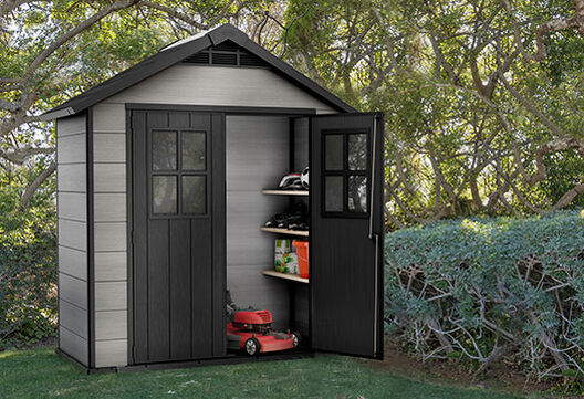 Oakland Shed 7.5x4ft-Grey