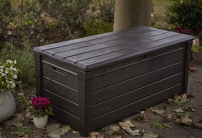Coffre de Rangement Brightwood 454L - Marron
