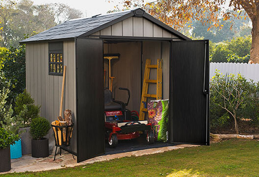 Oakland Shed 7.5x9ft-Grey