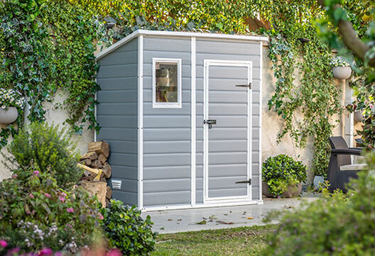 Manor Pent Shed 6x4ft-Grey