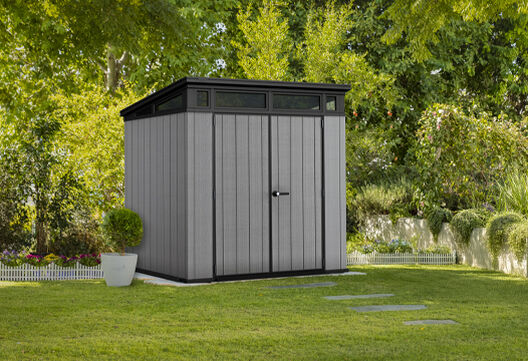 Artisan 2.0 Pent 7x7ft Shed - Grey - 