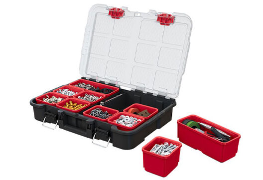 Stack & Roll Modular DIY Organiser - Graphite