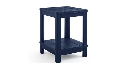 Deluxe Blue Outdoor Adirondack Side Table - Keter US