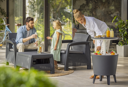 Cool Bar 30L Cooler Table - Graphite
