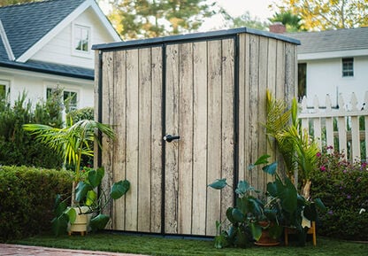 Signature Coastal Grey XL Vertical Storage Shed - Keter US