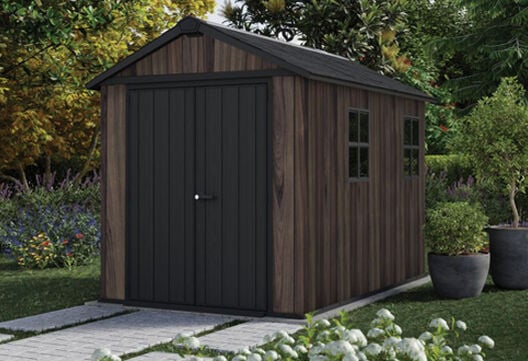 Signature Apex Shed 9x7.5ft - Rosewood