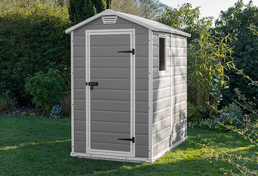 Manor Shed 6x4ft-Grey