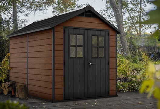 Newton Shed 7.5x11ft-Brown