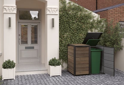 240L Bin Hideaway - Walnut Brown