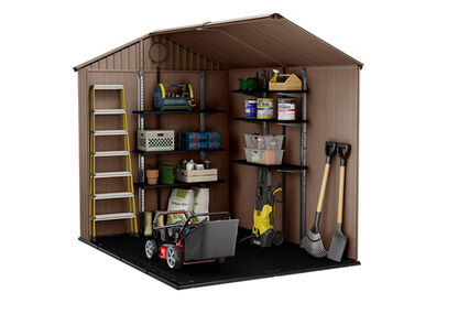 Darwin Shed 6x8ft - Brown