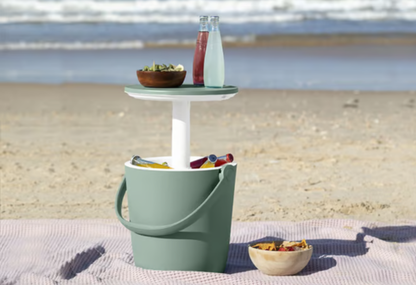 Green Portable Cooler Table - Keter US