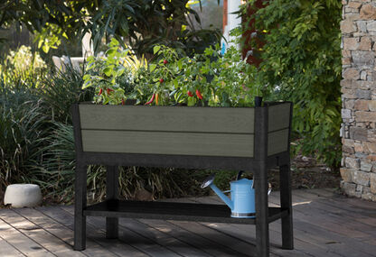 Darwin Elevated Garden Bed - Green