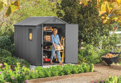Darwin Shed 6x8ft - Grey