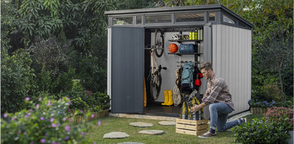 Keter Artisan 2.0 9x7 Shed - Gray - Keter US
