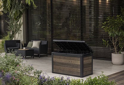 Signature 100 Gallon Storage Deck Box - Keter US