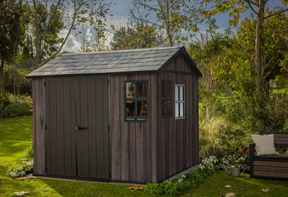 Signature Apex Shed 9x7.5ft - Rosewood