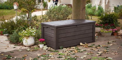 150 Gallon Deck Box Westwood Storage Box Brown - Keter US